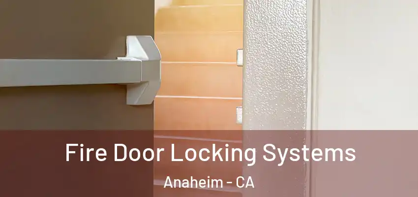 Fire Door Locking Systems Anaheim - CA