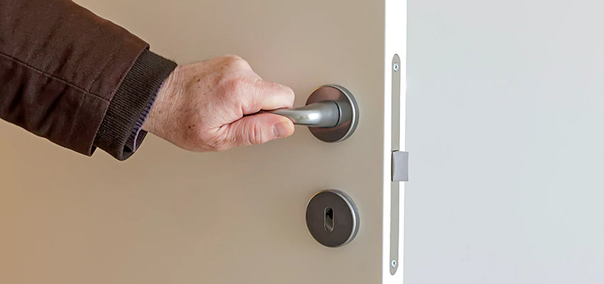 Restroom Locks Privacy Bolt Installation in Anaheim, California