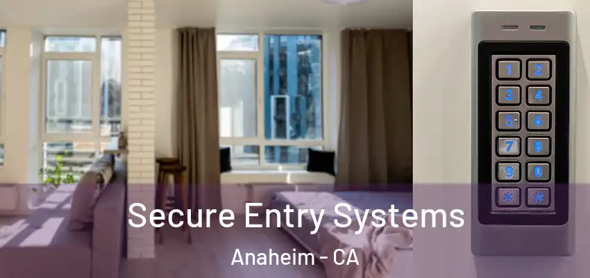 Secure Entry Systems Anaheim - CA